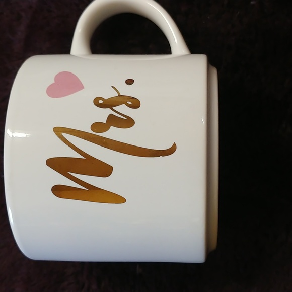 Clay art ceramic his and hers coffee mugs - Picture 5 of 6